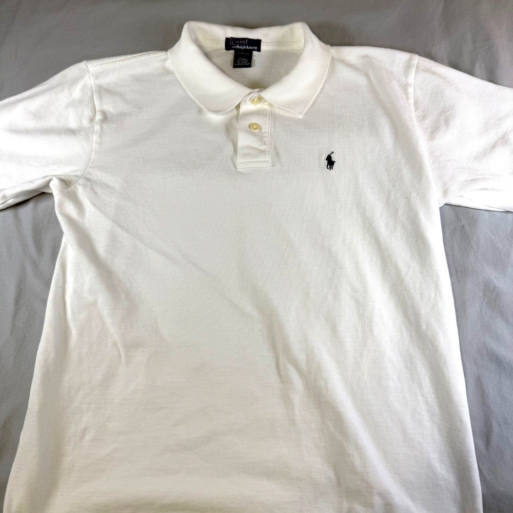 Lot of 2 Vintage Polo Ralph Lauren Polo Shirts Youth Size Large 16-18 - Picture 4 of 8
